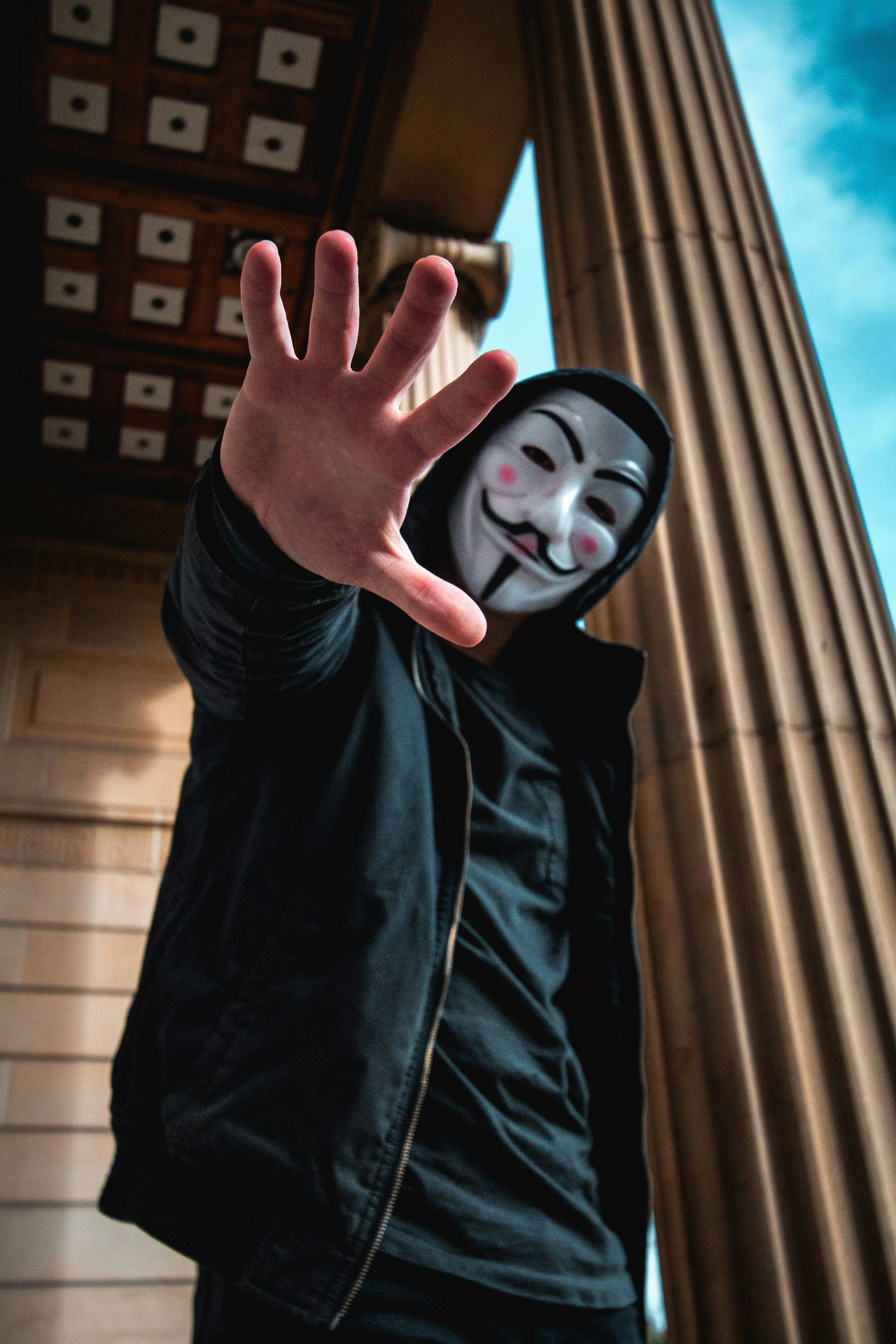 Cyber attack illustration